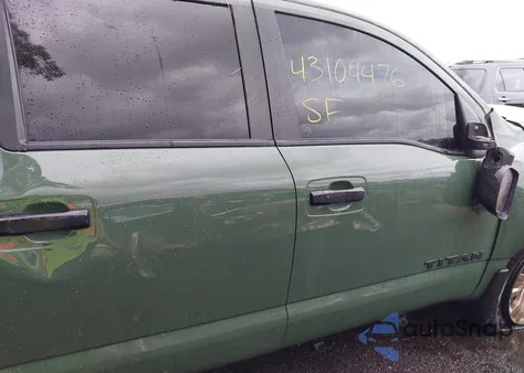 2024 Nissan Titan Sv 4X4 from USA, damaged, VIN 1N6AA1EDXRN107797